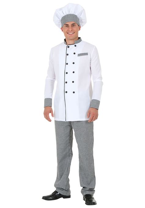 mens chef costume